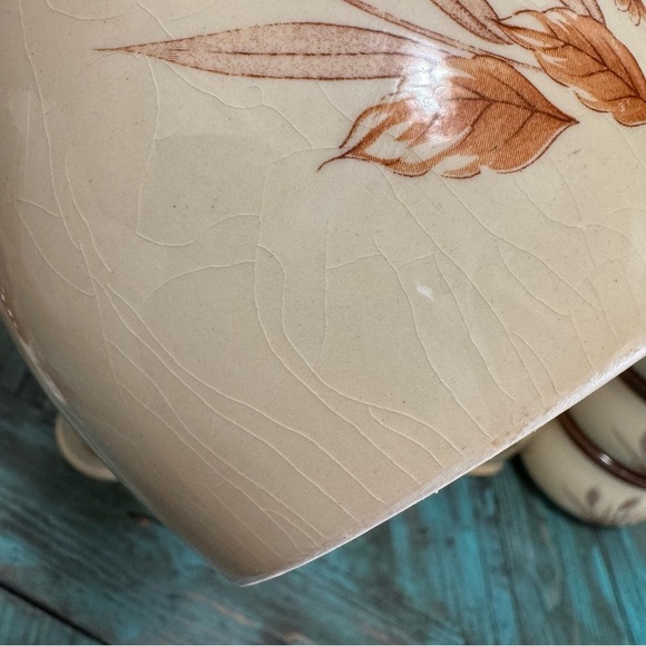 Vintage 70s Stoneware Wheat Pattern 9 Piece Bundle - Picture 6 of 11